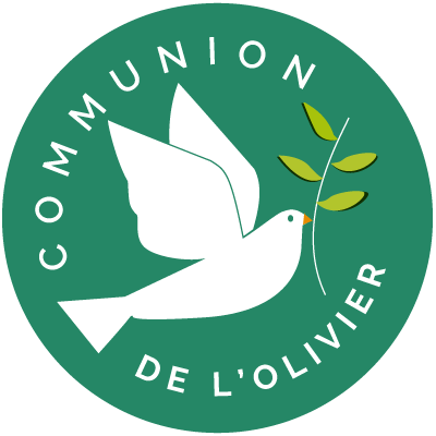 Logo rond vert olivier